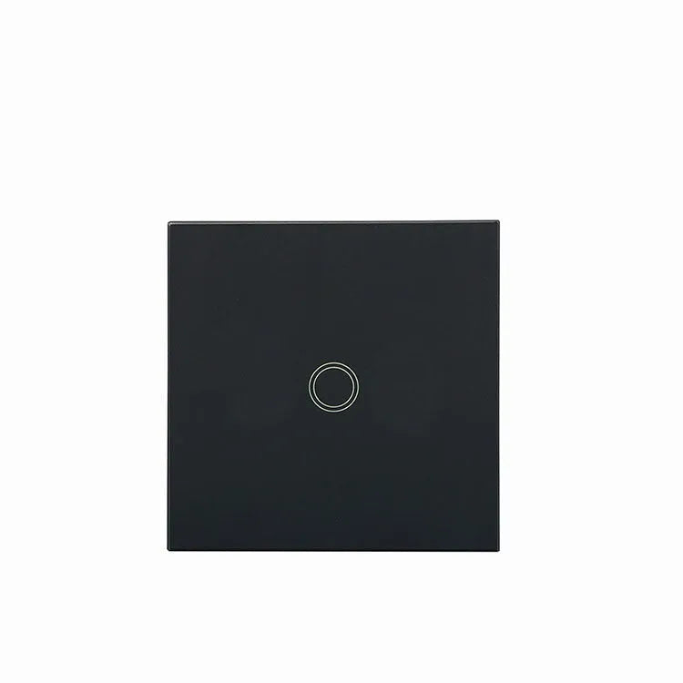 86mm touch switch with tempered glass panel for low power lighting in UK homes