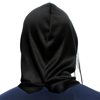 Latex witch mask with elastic strap showing realistic facial wrinkles and pointed nose design for Halloween costumes