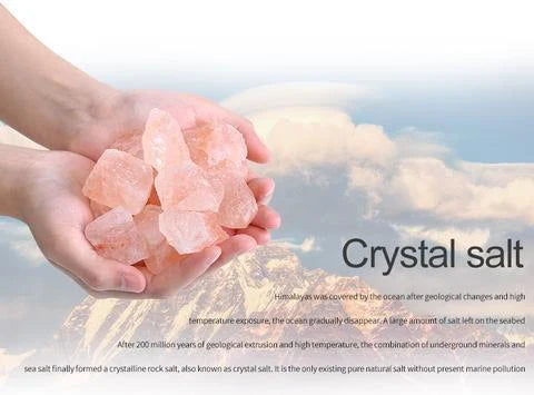 Himalayan Salt Lamp with Adjustable Color Changing LED Lighting for Air Purification and Relaxing Ambiance