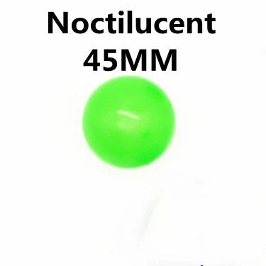 Colorful, luminous stress relief balls with a sticky surface for bouncing, squeezing, and sticking to surfaces