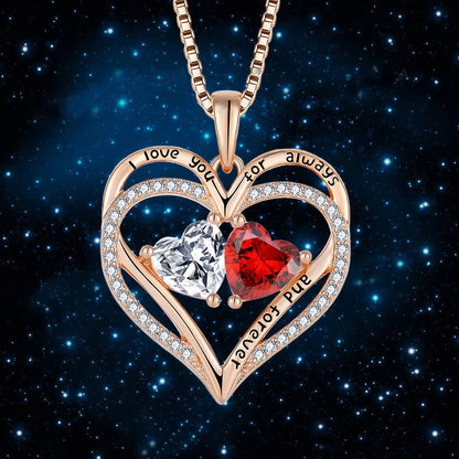 Elegant S925 silver heart-shaped necklace with rhinestone embellishments, a timeless and sophisticated fashion accessory.