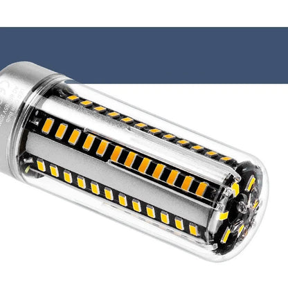 25W LED corn bulb with aluminium body and E27/E27 base in warm white or cool white colour temperature
