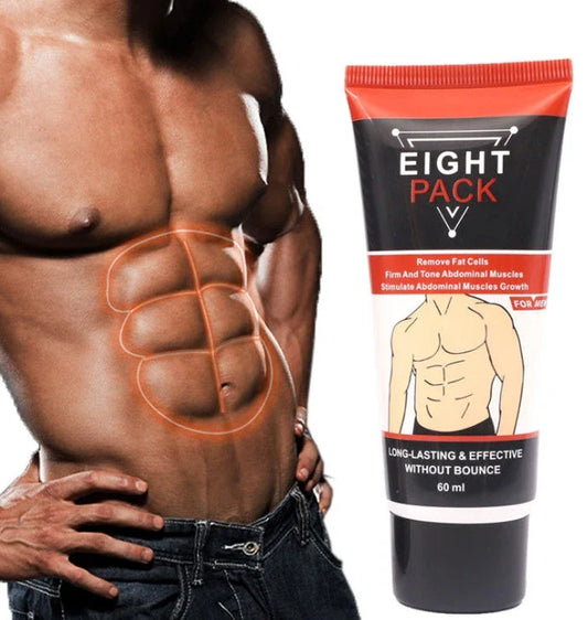 Slimming Body Cream for a Sculpted Eight-Pack Look - Premium Plant-Based Formula Targets Stubborn Fat for a Toned, Chiseled Physique