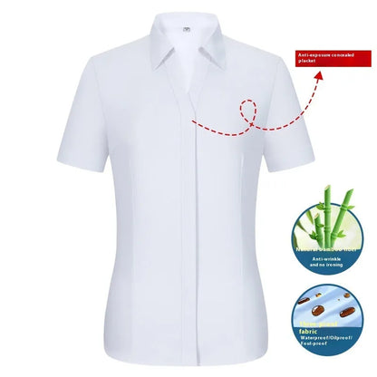 Men's slim fit bamboo fibre formal shirt with square collar, shown in a solid colour.