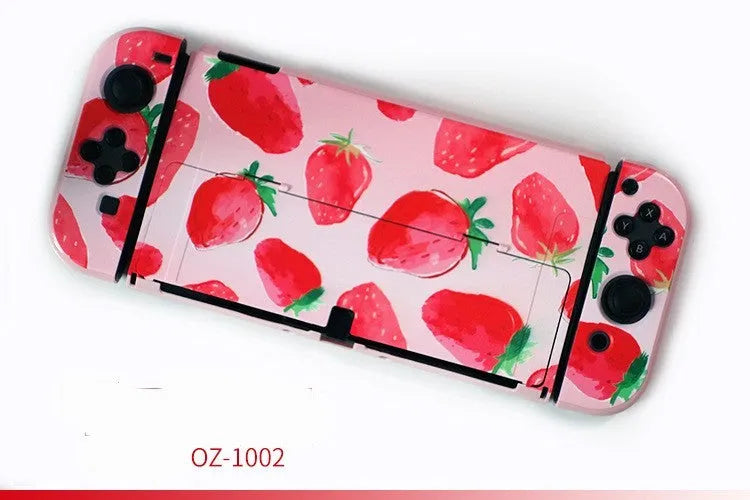 Nintendo Switch OLED hard protective case with PC crystal shell and cartoon pattern options