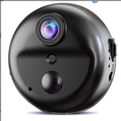 Wireless HD night vision monitor showing 360-degree panoramic coverage capability