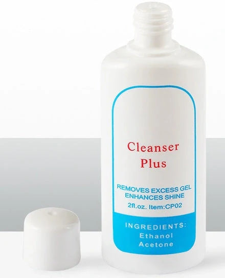 60ml UV Gel Nail Polish Cleanser for enhanced shine and cleanliness