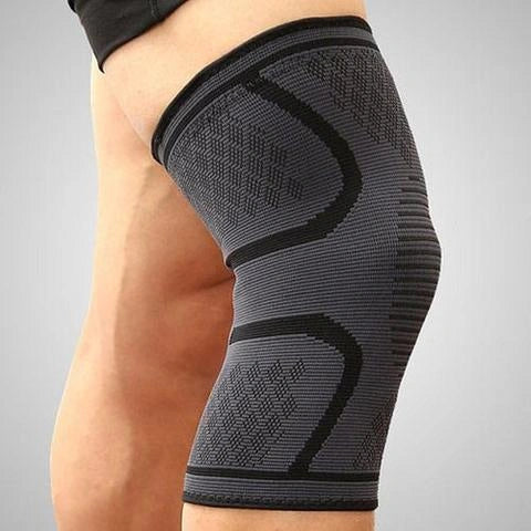 Anti-slip breathable knee support in various colours and sizes