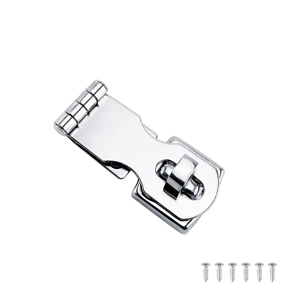 304 stainless steel lock latch bolt with mirror finish in silver colour for door cabinet security