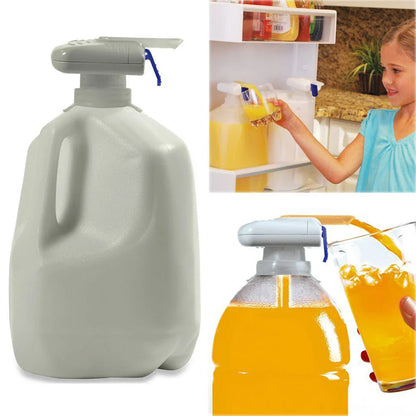 Automatic Drink Dispenser Pump for hands-free beverage serving with adjustable dispensing tube