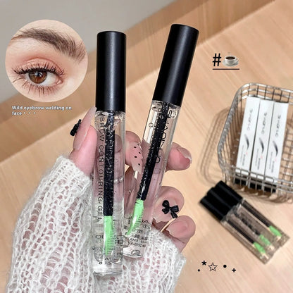 Transparent clear raincoat for eyebrow shaping procedures with waterproof properties