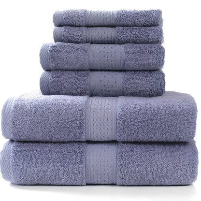Pure cotton towel set showing bath towel, towel, and square towel in bamboo green colour