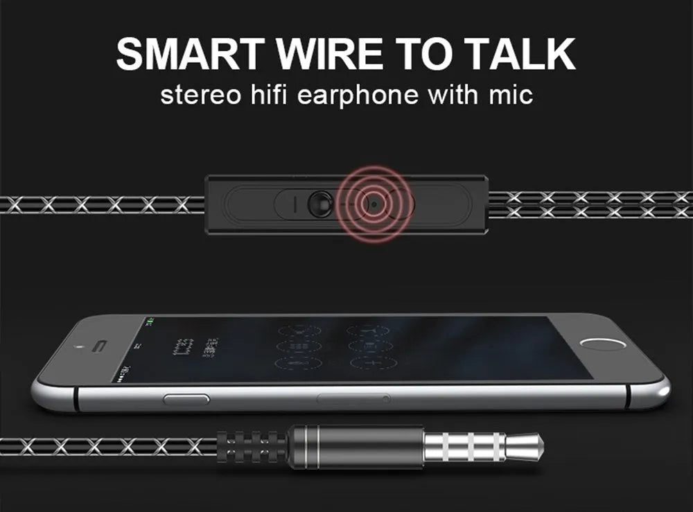 Fanbiya S1 black ear hook earphones with inline microphone and control module on the cable.