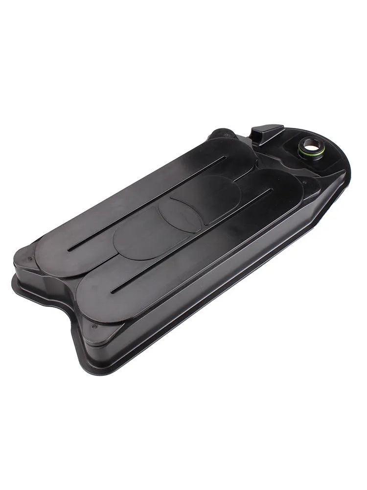 OFI068 black crankcase ventilation filter for Ram 6.7L Cummins diesel trucks.
