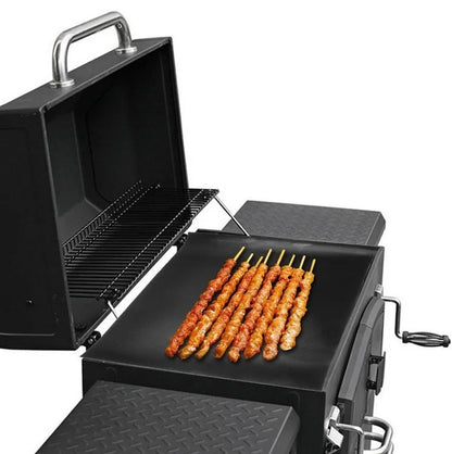 33cm by 40cm reusable BBQ grill mat with non-stick surface for gas and charcoal barbecues