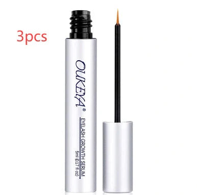 Silver packaged eyelash nutrient solution with 5ML growth essence for lash care