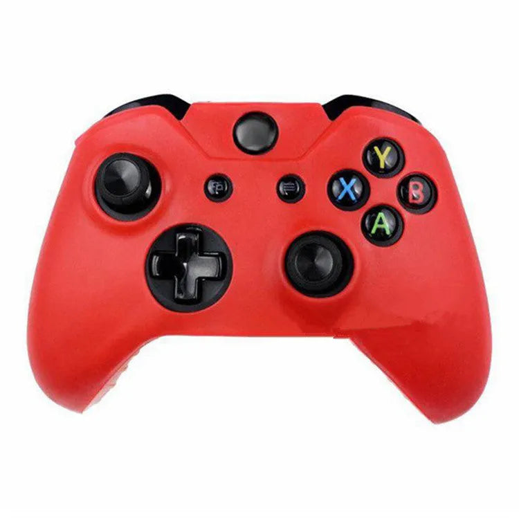 Xbox One controller with a soft transparent silicone case in a camouflage colour option.