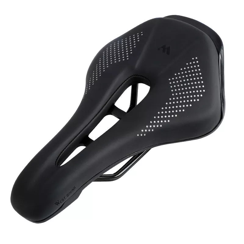 Universal bicycle seat with hollow design for mountain and road bikes