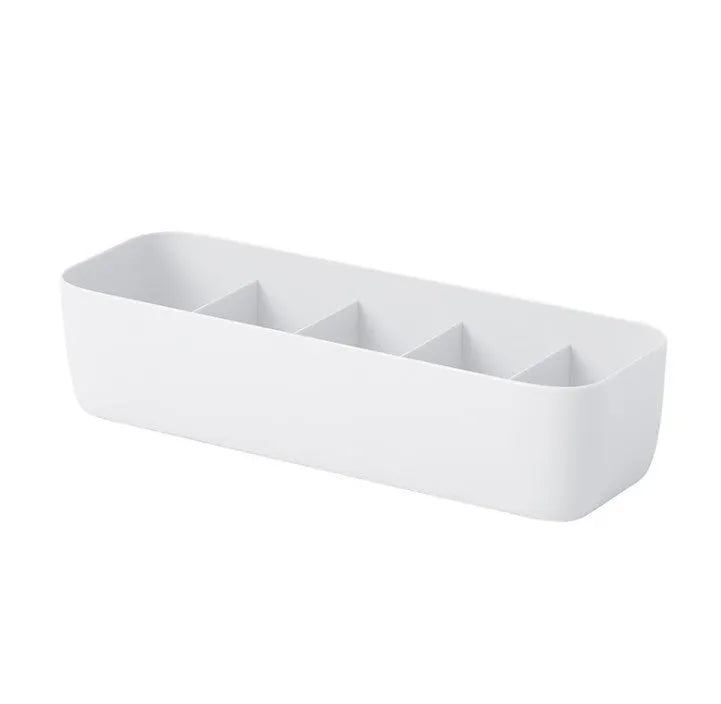 PP plastic drawer organiser box for socks and underwear storage in apricot colour