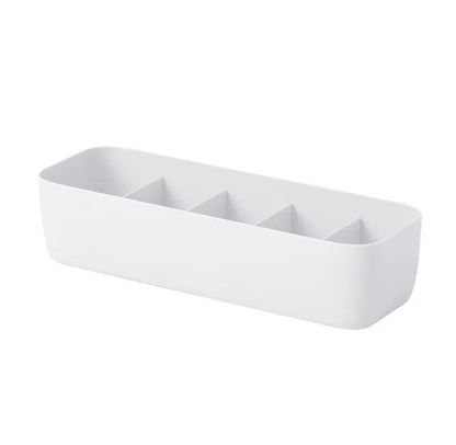 PP plastic drawer organiser box for socks and underwear storage in apricot colour