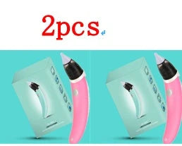 An electric nasal aspirator with adjustable suction levels, soft silicone tip, and BPA-free materials for effectively and comfortably clearing baby's congestion