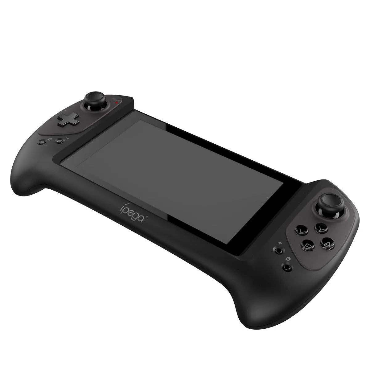 Black Bluetooth wireless gamepad controller for Nintendo Switch with ergonomic grip