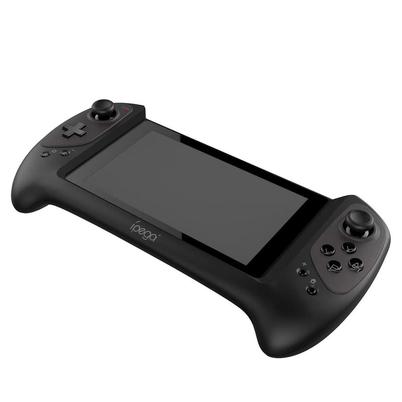 Bluetooth wireless gamepad controller for Nintendo Switch with ergonomic matte grip, plug-and-play Type-C connectivity and high-precision textured rocker, compatible with most Switch games in black