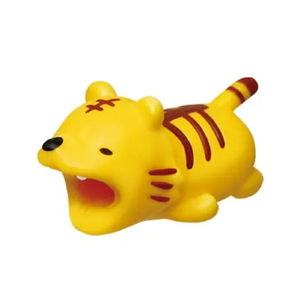 Animal-themed cable protector sleeve for Apple iPhone charging cables