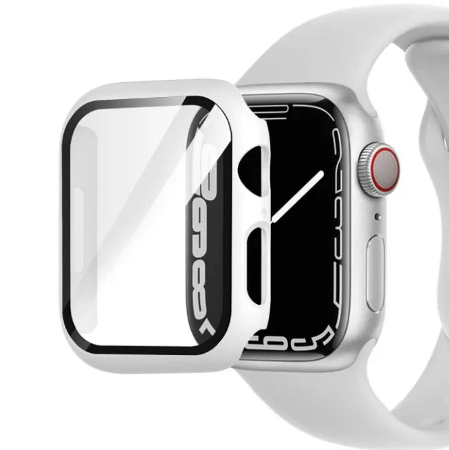 PC Tempered Film protective case for Apple Watch in various colours and sizes.