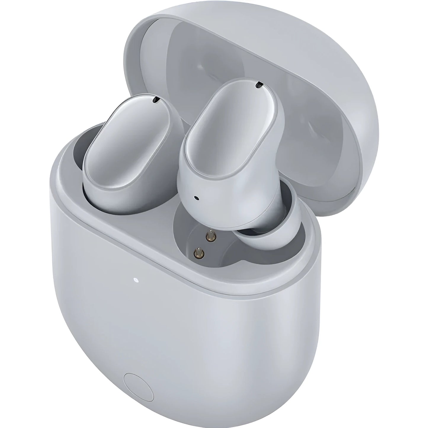 Wireless Bluetooth headset with active noise cancelling in ice crystal grey colour