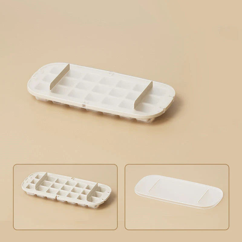 High-Capacity Ice Cube Tray with Shovel - Premium Kitchen Gadget for Effortless Ice Production and Serving
