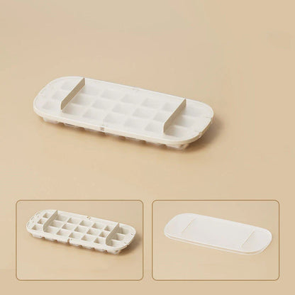 High-Capacity Ice Cube Tray with Shovel - Premium Kitchen Gadget for Effortless Ice Production and Serving