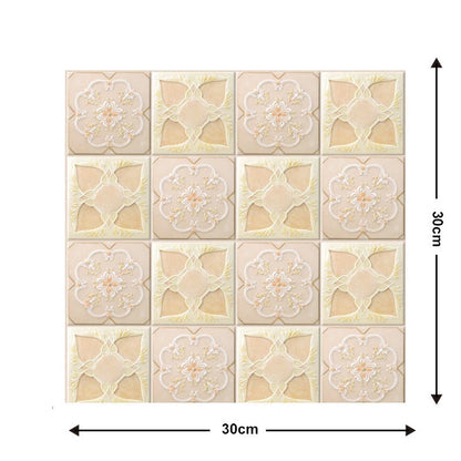 Moisture-proof brick wallpaper sticker for kitchen and bathroom walls