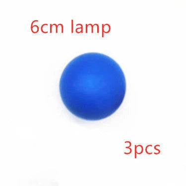 Colorful, luminous stress relief balls with a sticky surface for bouncing, squeezing, and sticking to surfaces