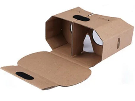 Virtual glasses for 3D viewing on smartphones with 1080 camera and paper construction