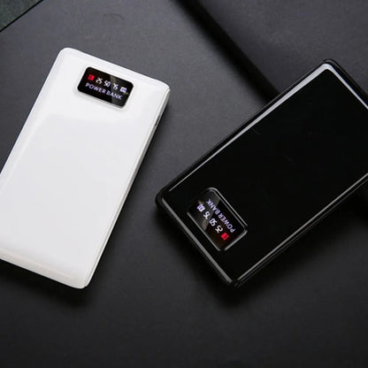 C9 DIY power bank case kit for 18650 batteries with six slots and dual charging inputs
