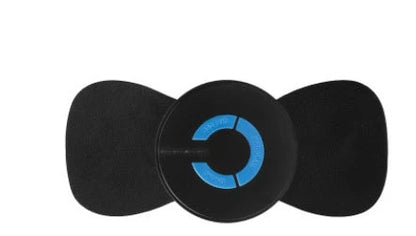 Portable electric neck and shoulder massager with adjustable vibration settings for on-the-go pain relief