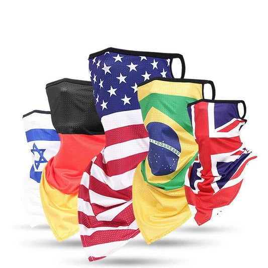 Breathable Face Guard Thin Tubular Ring Scarf in various colours