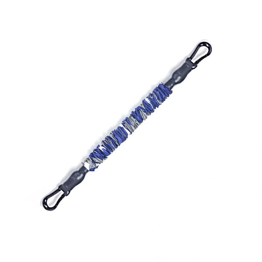 Elastic pull rope in flame camouflage, 26cm length with 6KG resistance for men's fitness training
