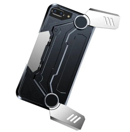 Gamepad smartphone case for iPhone 7 8 and iPhone 7 8 Plus in black, red and silver colours