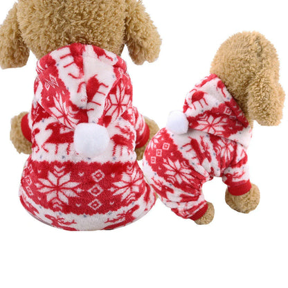 Stylish pet clothing collection featuring a range of cozy and fashionable outfits for dogs and cats
