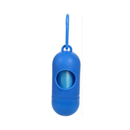 Coloured dog waste bags for pet cleanup measuring 22.5 by 30 centimetres