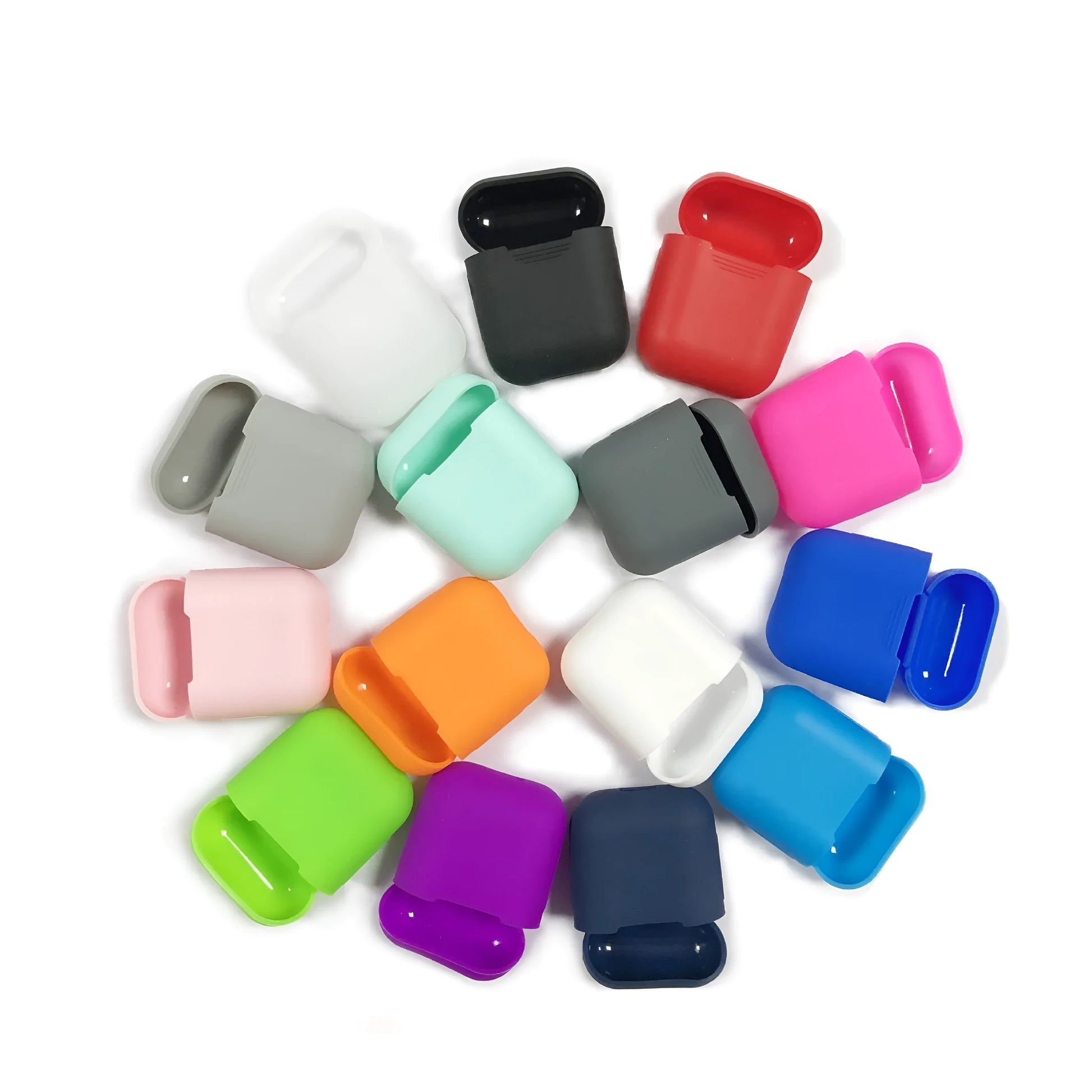 Silicone Bluetooth headset case for Type 7 compatible devices in multiple colour options