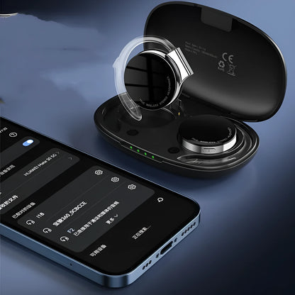 Black and white wireless Bluetooth sports earphones with in-ear ear plug design.