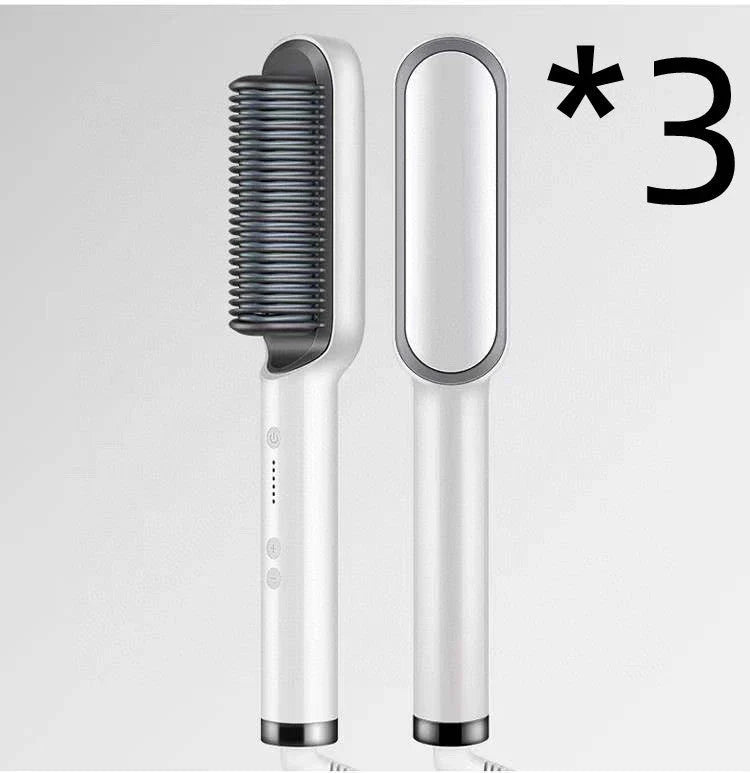 2-in-1 Hair Styler with Tourmaline Ceramic Heating, Intelligent Temperature Control, and Negative Ion Technology