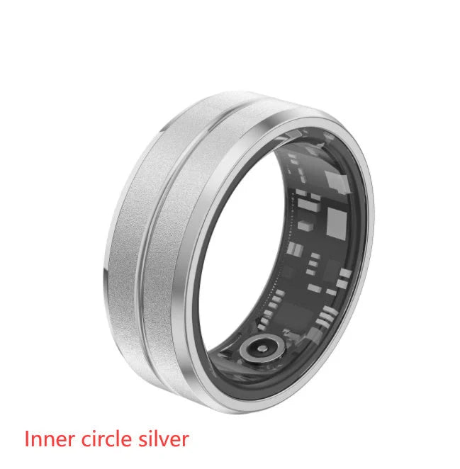 2024 Smart Ring with health monitoring features in various colors and sizes