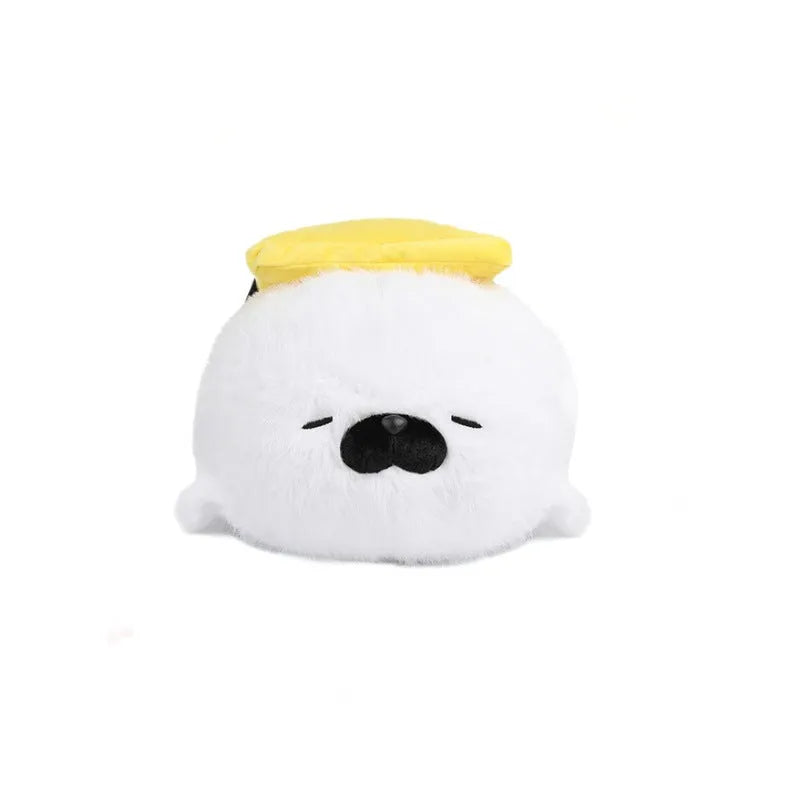 Plush Toy Soothing Sleeping Doll Healing 40cm Soft Stuffed Animal for Bedtime Comfort and Nursery Decoration in Brown Blue or White