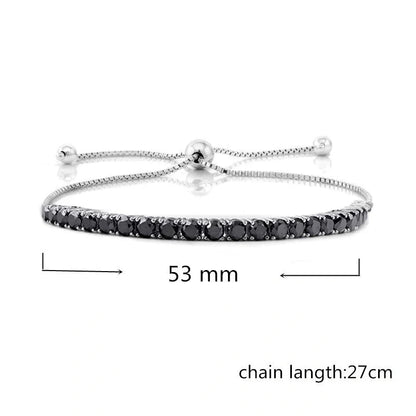 Elegant Zircon Round Bracelet for Women - Stylish and Sophisticated