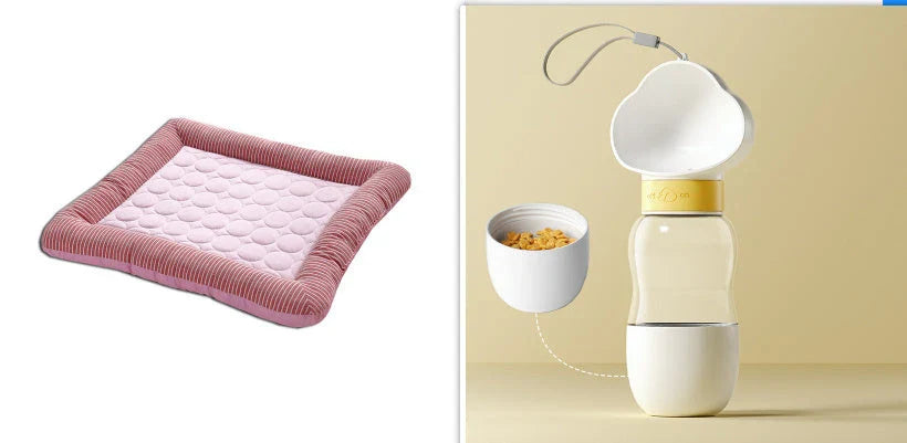 Cooling Pet Bed - Relieve Summer Heat for Dogs & Cats with High-Tech Cooling Cloth