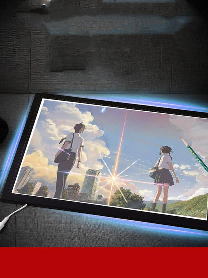 Copying Translucent Painting Drawing Board with adjustable brightness and USB power